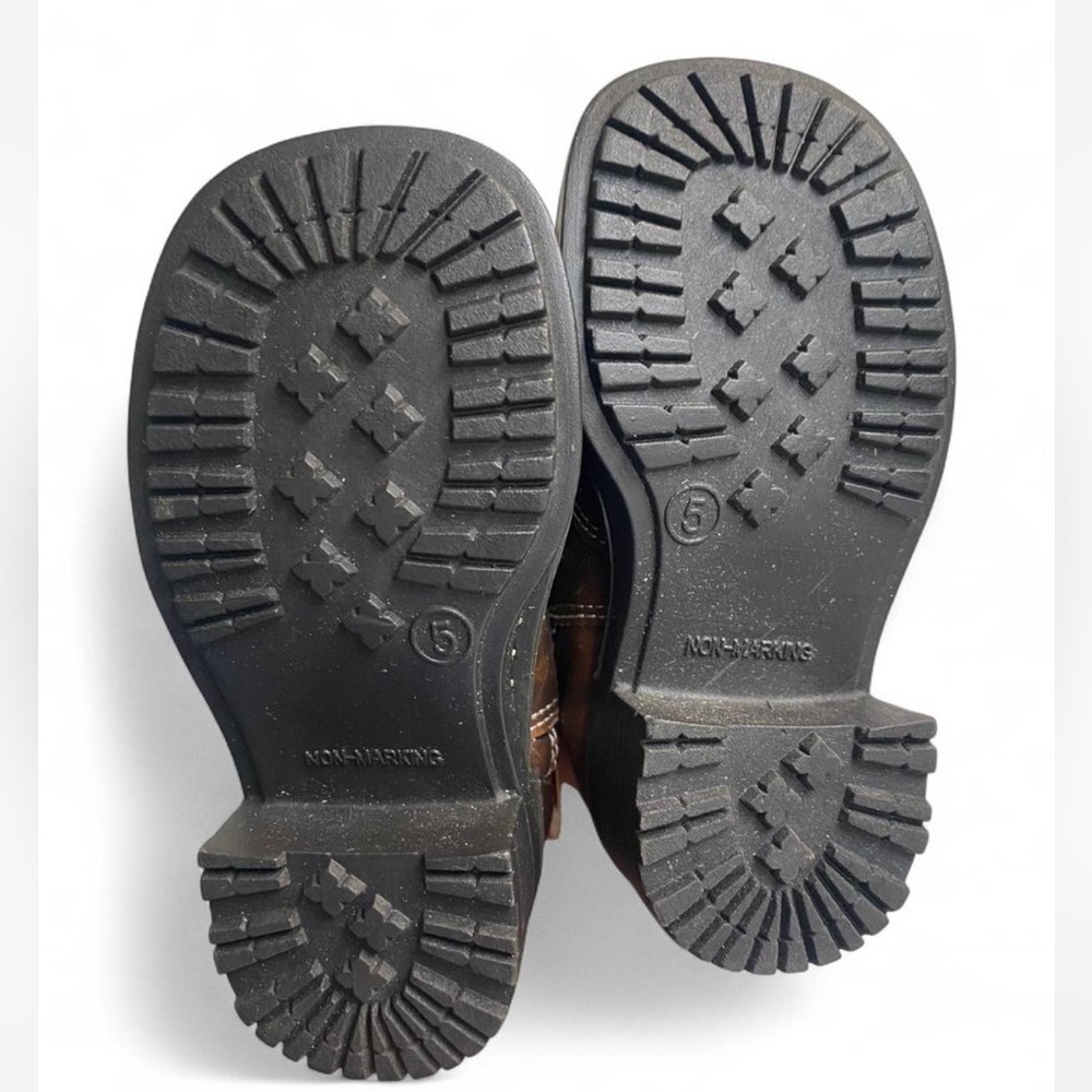 Brown Buckle Boots toddler size 5 - Picture 6 of 6